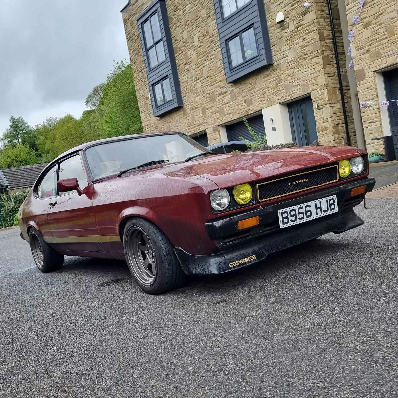 Danny's Ford Capri Mk3 holds a special place in his heart. Wait until you see the engine in the next post! You might have seen the car before as it made a cameo in Ashes to Ashes!